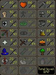 OSRS Account - Near Max Zerker Account [ No Email Set ] 42 DEF | 60 ATT | 90 Rng | 90 STR | 94 MAGE | Fire Cape | Void | Bgloves | Lunars | 176QP #1052481