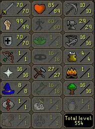 OSRS Account - [ No Email Set ] Maxed STR Melee | 70 ATT | 99 STR | 70 DEF [100% Manual] #533396