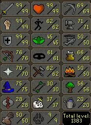 OSRS Account - [ DS2 | Vorkath Ready ] [1383 Total | 205 QP ] 99 ATT | 99 DEF | 99 STR | 76 RANGE | 75 MAGE | Lunars | B Gloves | 70 Prayer Piety | No Email Set #1511235