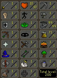 OSRS Account - [ 100% Manual | No Email Set ] - 99 Fishing - 71 Cooking - Lvl 3 Skiller #3913919
