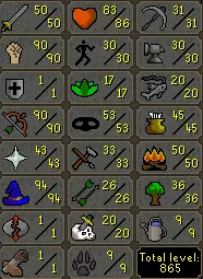 OSRS Account - Near Max Gmaul Pure [ No Email Set ] 50 ATT / 90 STR / 90 RANGE / 94 Mage Barrage - Fully Quested LOADED #437612