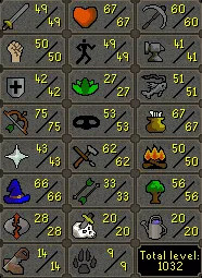 OSRS Account - [ Zerker / Rune Pure Acc ] [ Legacy Login ] LOW HP / 42 Def / 50 Att / Bgloves / Fire Cape / Lunars / Torso #1018866
