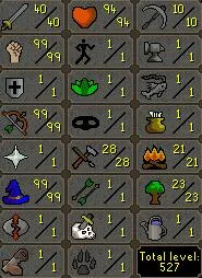 OSRS Account - [ 100% Manual ] [ Maxed F2P Pure ] 40 ATT | 99 STR | 99 RAN | 99 MAGE | CB LVL 71 #1767203