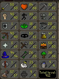 OSRS Account - Ready To PK [ No Email Set ] NH Hybrid | Fire Cape | DT | Mithril Gloves | Ava | 50 ATT / 90 STR / 90 RANGE / 94 MAGE #437748