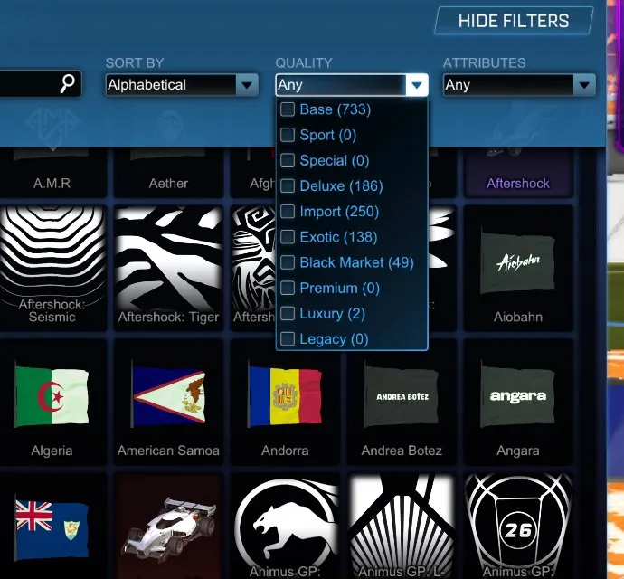 STOCK586 //Fennec, Fire God, Dueling Dragons, Poly Pop, 49 Black Markets, 106 Cars