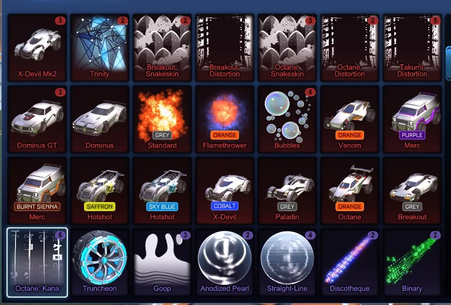 STOCK432 //Fennec, 68 Cars, 34 Black Market, Painted and Rare Items, Wheels, Check Screenshots