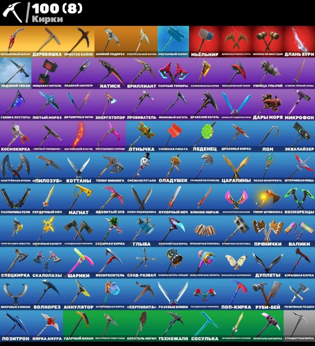 F903 Slaughterer, Take The L, Old PvE Collection — 156 Skins, 109 Emotes, 100 Picks, 149 Backpacks, 106 Gliders 