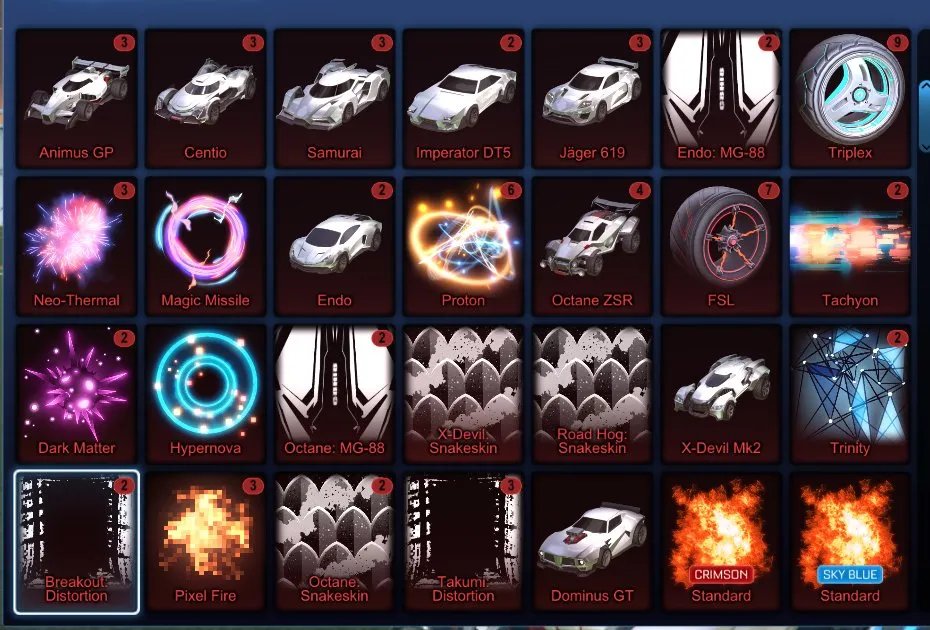 STOCK439 //Fennec, 68 Cars, 35 Black Market, Multiple Painted Bodies, Extensive Wheels Collection