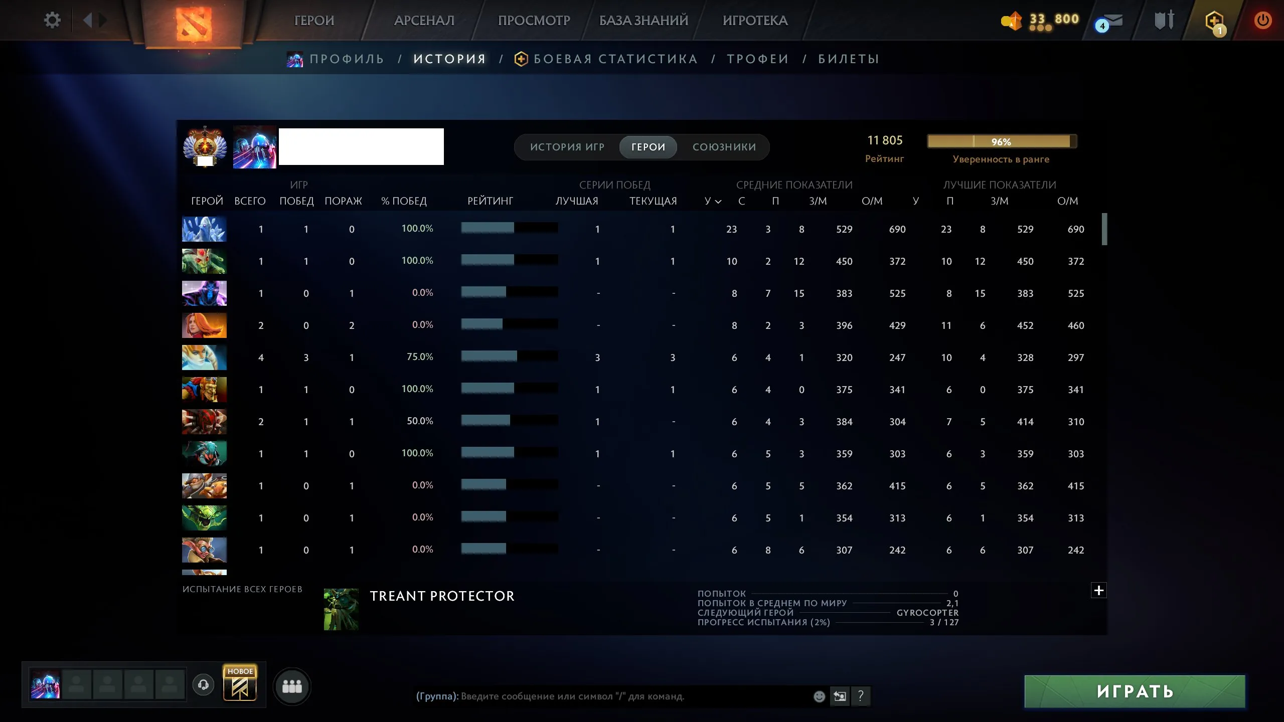 ✧・゚:*✧ 15% OFF ✧・゚:*✧ Your Last Shot Dota 2 - Immortal Rank, 1071 Matches, Level 36 | 8107 MMR | 12000 Behavior Score(#E27969486f) ✧・゚:*✧