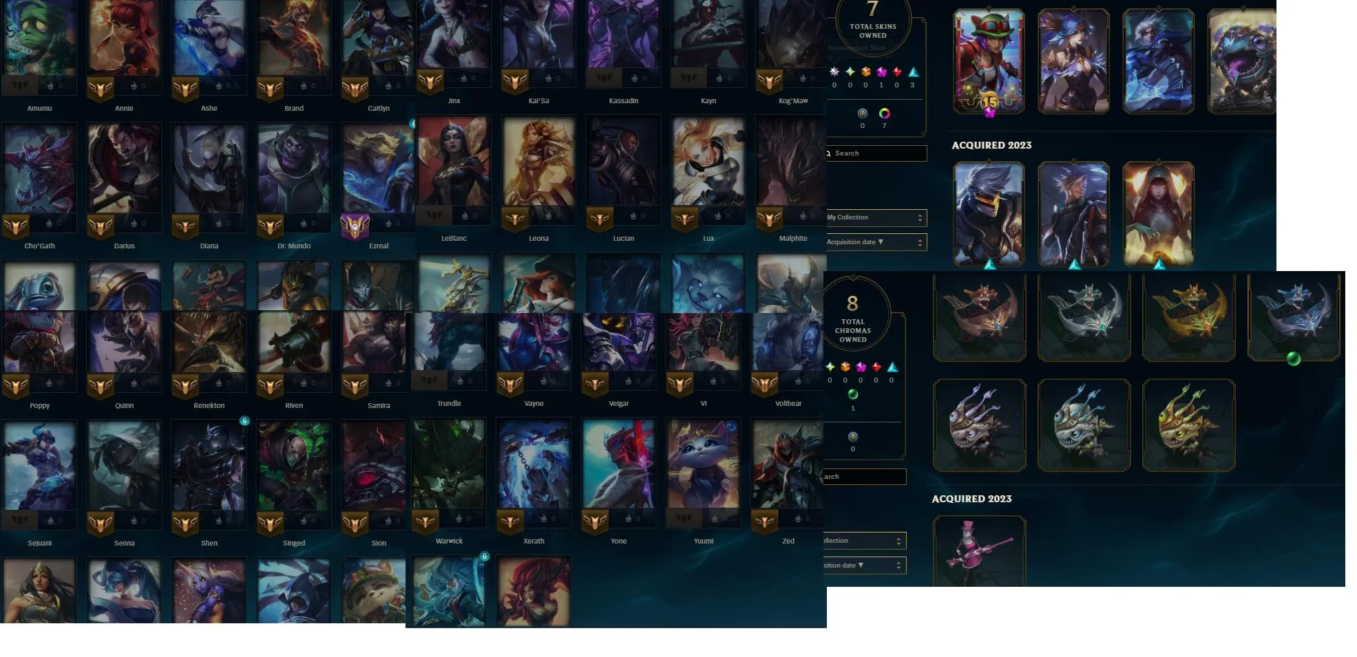🔥LVL63 Silver 4 40LP (2W/0L) Handleveled💎13K BE 57Champs 7Skins⭐Name Changeable✅Lifetime Ownership Guarantee✔️Recovery information included