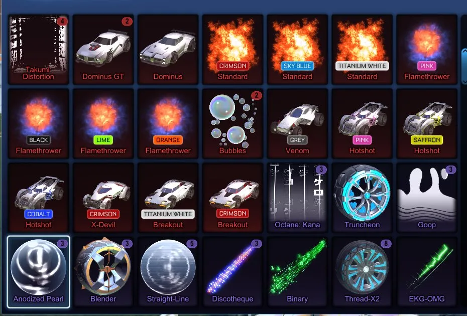 STOCK435 //Fennec, Titanium White Standard Boost, 58 Cars, 32 Black Market, 300+ Premium Items, Wheels, Painted and Rare