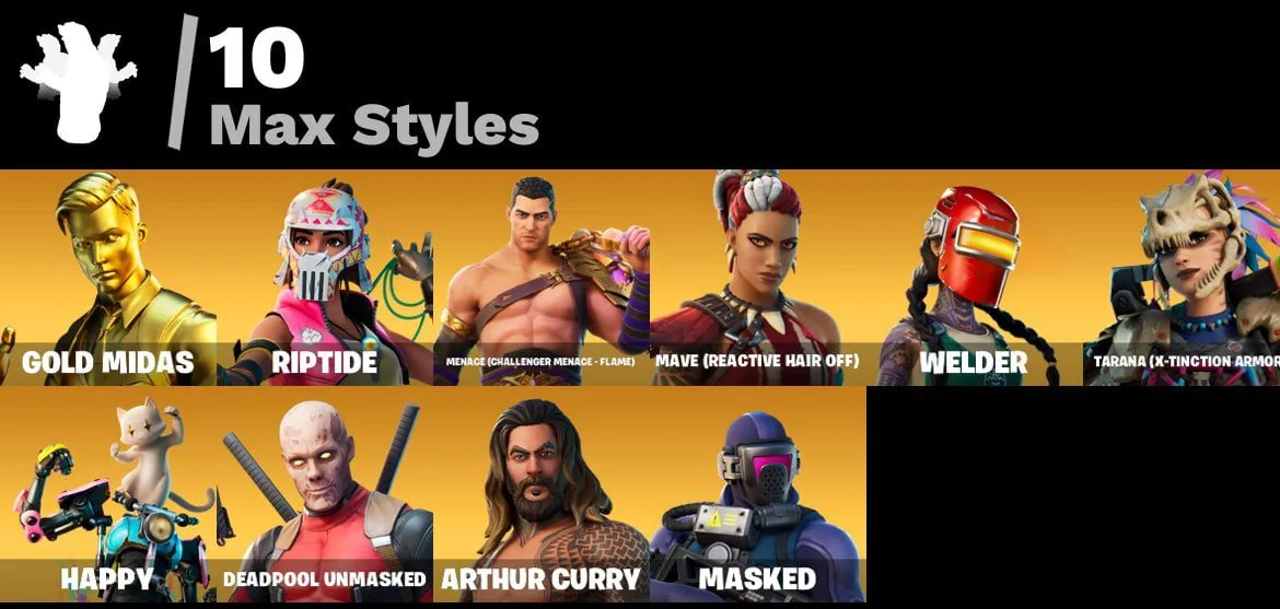 F1042 41 Skins Account with Neo Versa, Gold Midas, Cloud Striker, Point Patroller, DBD, GTA V, 1020 Vbucks 