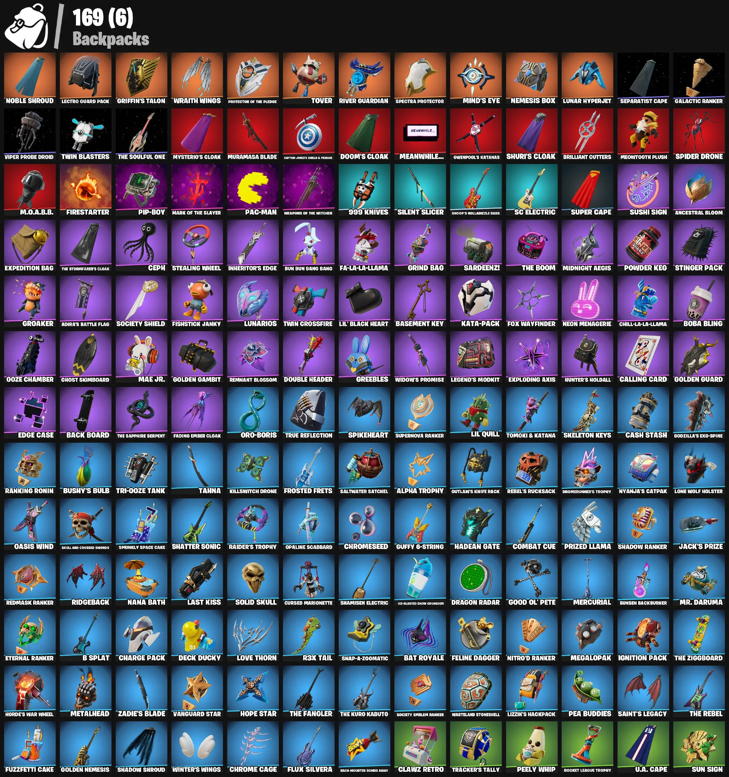 F1180 Rare Cosmetic Account | Polarity, The Ageless, Mizuki, Twyn, Snap, Nezumi, Renzo, Wolverine Zero, Doom Slayer, Spider-Gwen 