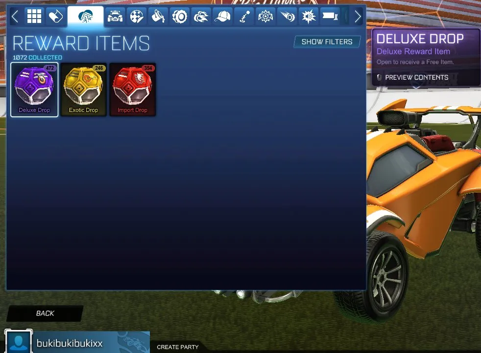 RL841 //1072 Chests (Deluxe, Exotic, Import)