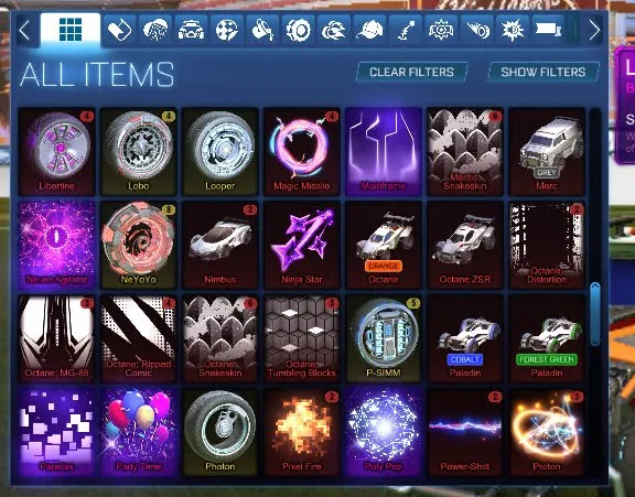 STOCK442 //Fennec, 64 Cars, 27 Black Market, Extensive Painted Bodies, Wheels, Party Time, Sub-Zero, Mainframe