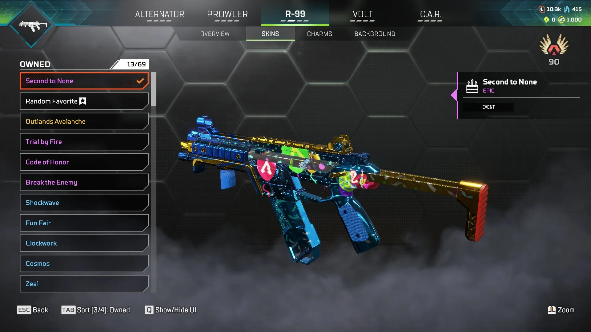 AP649 83 Legendary Items Bloodhound Heirloom Raven’s Bite + El Tigre Octane Blood Ritual Revenant Absolute Zero Horizon