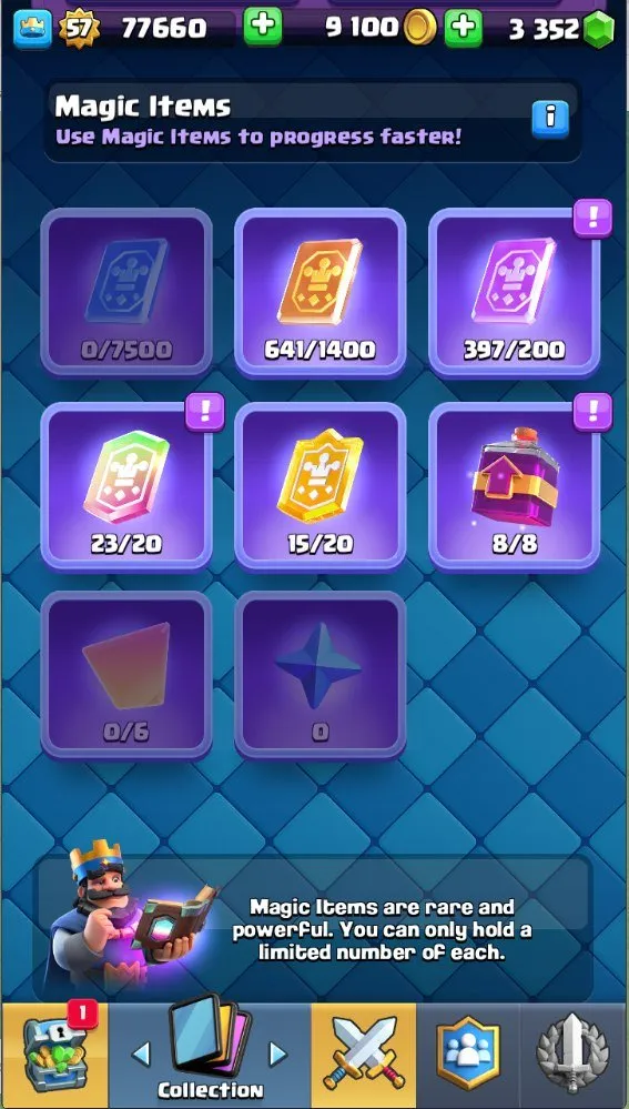 CR547 Maxed Valkyrie Deck 9k Trophies, Level 57, 2 Level 16 Cards, 21 Level 14 Cards, 11 Evolutions, 88 Emotes, 3352 Gems, 9100 Gold, Arena 23