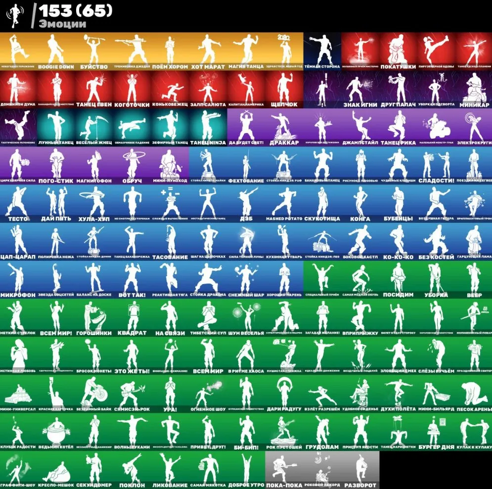 F888 Chill, Minty, Gold Midas, Leviathan, Swallowmail, Lara, 153 Skins (G)