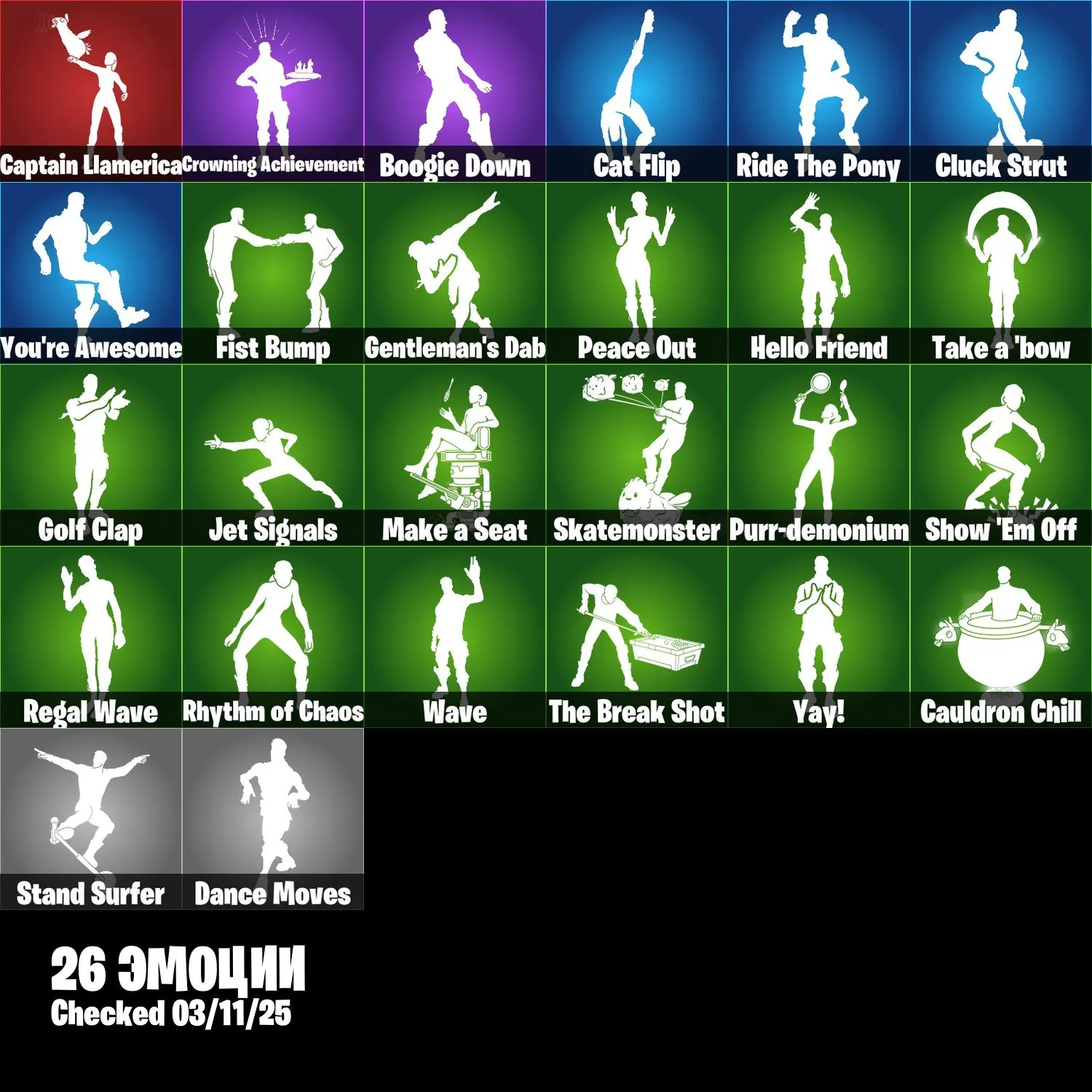 F1166 28 Skins, OG Save the World, Blue Squire, Drift, Pursuit, Rose Team Leader, Warpaint, Exclusive Items 