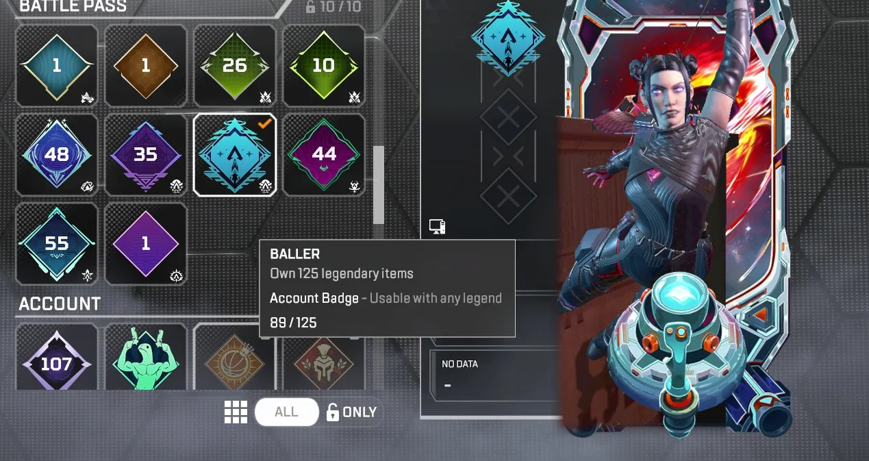 AP679 89 Legendary Items | Revenant Octane Horizon Alter Crypto Newcastle Wattson | Silver 1 S27 Split 2 | Cassette Closer Sand Rust Cherry Bomb Hunter's Best Noxious Knight Frag Gaze Shadow Lurker 