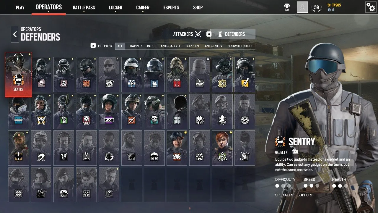 ✧・゚:*✧ 15% OFF ✧・゚:*✧ Heat Up Your Cart Tom Clancy's Rainbow Six Siege - Level 59, Plat 1, 41 Operators, Deluxe Edition(#E55645653f) ✧・゚:*✧