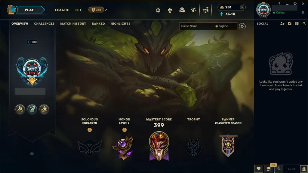 [EUW]  All Champions 鸞 156 Skins ⚡ Level 188  43135 BE  Free Fast Delivery