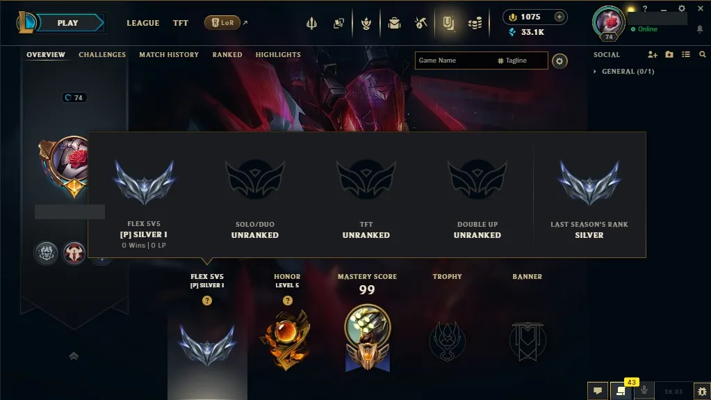 [NA]  61 Champions  31 Skins  Level 74  33115 BE  1075 RP   Delivery in Minutes | League Account with Skins