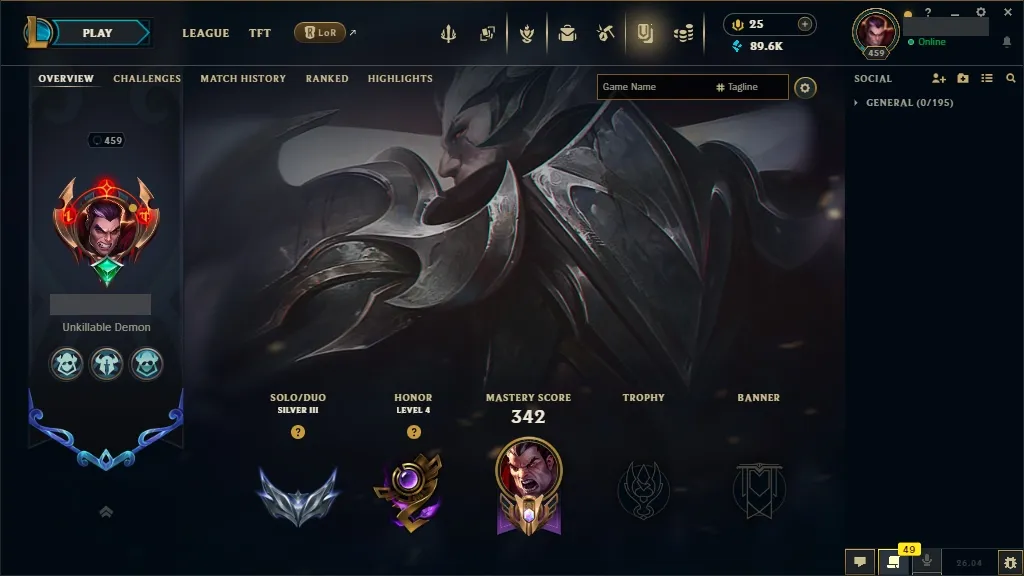 [EUW] ✨🍀 +3 Million DARIUS TOPLANE MAIN 🍟🎃 DJ SONA ☠️🐻 SPIRIT BLOSSOM SORAKA ☑️ ALL Champions 🧠 40 Skins ✨ Level 459 🎖️ 89617 BE 🔷 25 RP 💵 📦 Quick Delivery | LoL Account for Sale