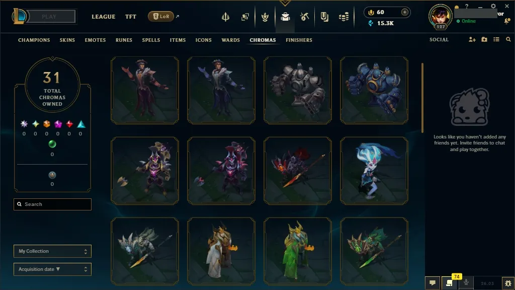 [Transferable][TR] ✅ Arcane Survivor Jayce ☑  70 Champions 👑 30 Skins 🎁 Level 127 🏅 15350 BE 🌀 60 RP 💰 🚀 Instant Delivery | Ranked LoL Account