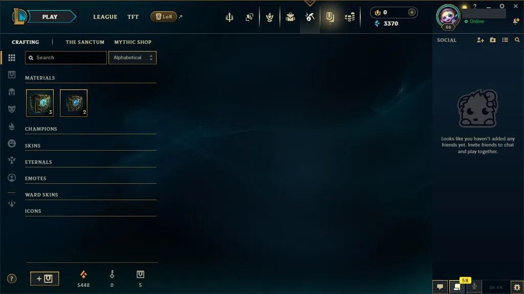 [EUW] 🎇 WORLDS RENEKTON 2023  🎭 Primordian Aatrox 🆗 89 Champions 🔥 15 Skins ✨ Level 66 ⭐ 3370 BE 🔵 ⚡ Fast Delivery | League of Legends Account