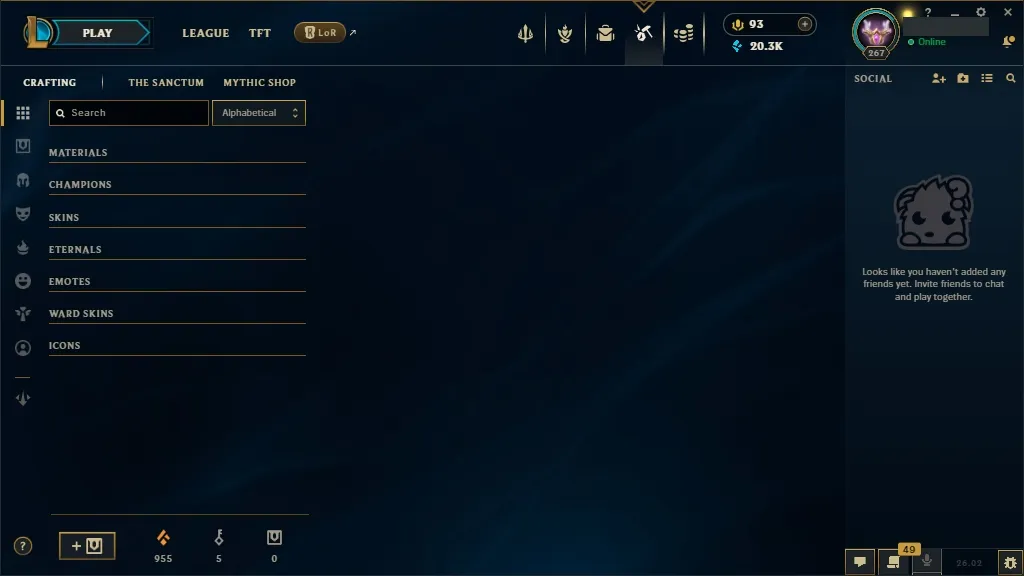 [EUW] ✅ 139 Champions  82 Skins  Level 267  20355 BE  93 RP  ⚡ Delivery in Minutes | League of Legends Account