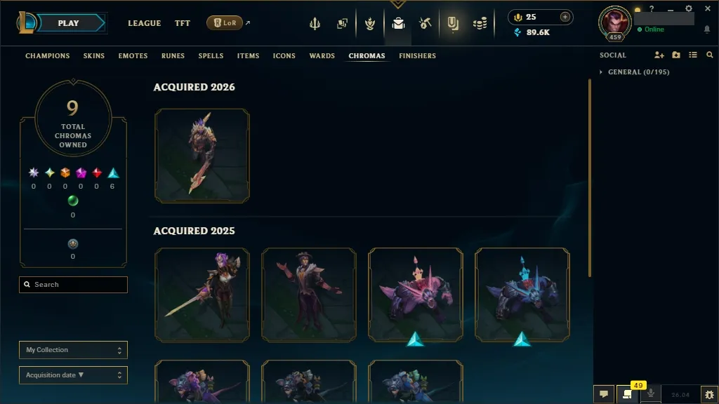 [EUW] ✨🍀 +3 Million DARIUS TOPLANE MAIN 🍟🎃 DJ SONA ☠️🐻 SPIRIT BLOSSOM SORAKA ☑️ ALL Champions 🧠 40 Skins ✨ Level 459 🎖️ 89617 BE 🔷 25 RP 💵 📦 Quick Delivery | LoL Account for Sale