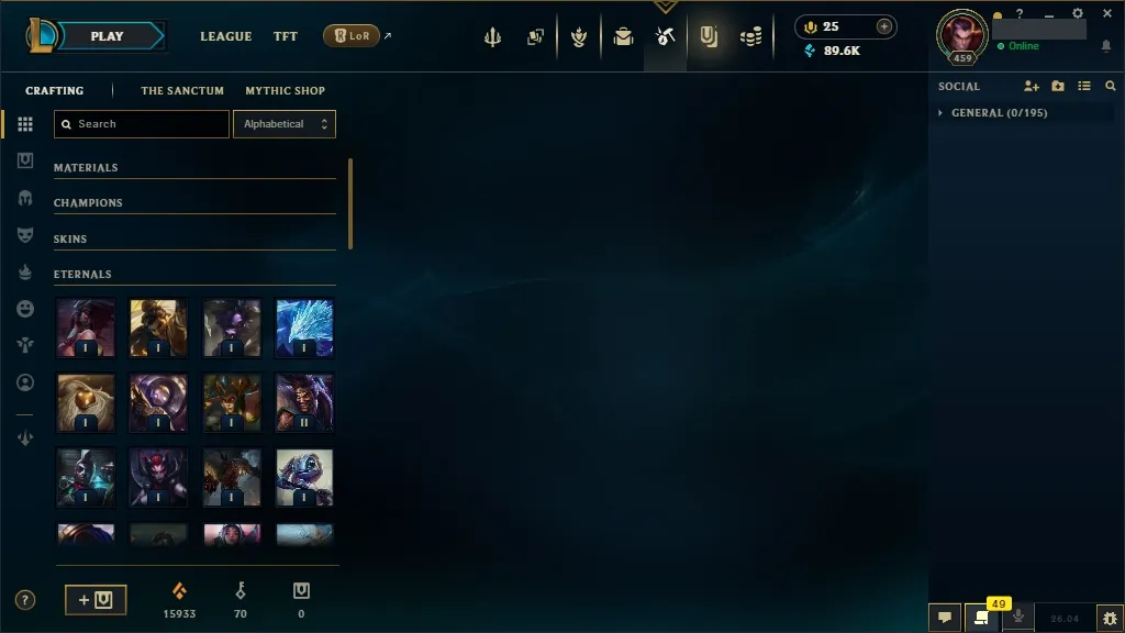 [EUW] ✨🍀 +3 Million DARIUS TOPLANE MAIN 🍟🎃 DJ SONA ☠️🐻 SPIRIT BLOSSOM SORAKA ☑️ ALL Champions 🧠 40 Skins ✨ Level 459 🎖️ 89617 BE 🔷 25 RP 💵 📦 Quick Delivery | LoL Account for Sale