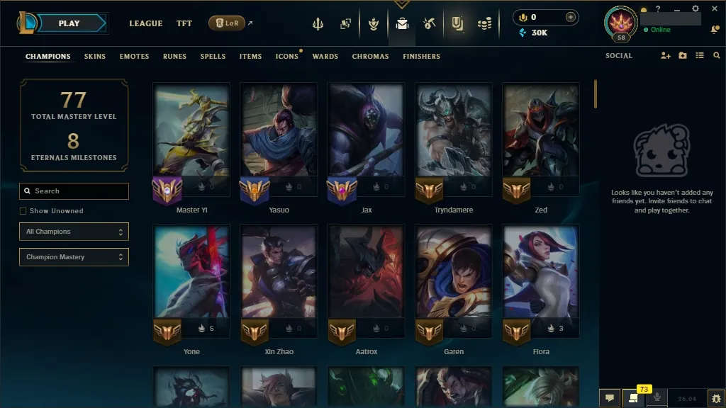 [🇺🇸 NA] 🌸☀️ INKSHADOW PYKE 👑🌟 DAWNBRINGER MORGANA 🌌🌺 PROJECT ZED 🍭🐺 VICTORIOUS DRAVEN/FIORA 💿🗡️ 116 Champions 🥏🍒 11 Skins 🪐🐉 Level 58 🍉🔥 30034 BE 🎐⚔️ Delivery in Minutes 🍭🌙 League of Legends Account