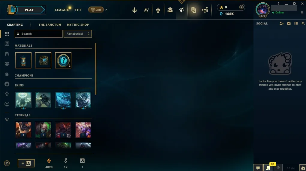 [🇺🇸 NA] 💳🧇 +288K PYKE MAIN 📸😂 SOUL FIGHTER PYKE 🏆😖 STAR NEMESIS MORGANA 🍱🐢 MASKED JUSTICE LUCIAN 😭🛩️ ELDERWOOD WUKONG 🤍💓 ALL Champions 🦆🤤 71 Skins 🛵🥭 Level 378 😋🐛 166771 BE ⏳🧝 Delivery in Minutes 😟📜 LoL Account for Sale