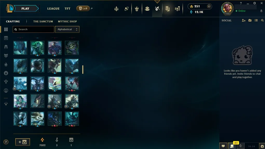 [🇺🇸 NA] 🐼🎭 ARCANE FRACTURED JINX 🌺🎑 ALL ARCANE SKINS 🎐⚔️ KABOOOOOM! FINISHER 🍋🧊 BREAKOUT TRUE DAMAGE EKKO 🌺💥 DARK COSMIC ERASURE JHIN 🎃🔥 127 Champions 🌌🦊 79 Skins 🛸💰 Level 115 🏹🍋 12141 BE 🍋🎑 251 RP 🏹🛡️ Delivery in Minutes 🍀🪐 LoL Acc