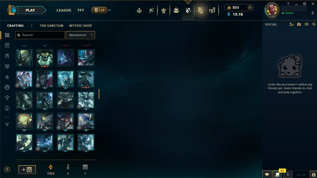 [🇺🇸 NA] 🐼🎭 ARCANE FRACTURED JINX 🌺🎑 ALL ARCANE SKINS 🎐⚔️ KABOOOOOM! FINISHER 🍋🧊 BREAKOUT TRUE DAMAGE EKKO 🌺💥 DARK COSMIC ERASURE JHIN 🎃🔥 127 Champions 🌌🦊 79 Skins 🛸💰 Level 115 🏹🍋 12141 BE 🍋🎑 251 RP 🏹🛡️ Delivery in Minutes 🍀🪐 LoL Acc