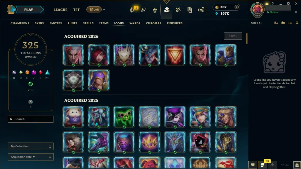 [🇪🇺 EUW] 🥧🩳 +744k Udyr Top Main 👘🔥 ASHEN KNIGHT PYKE 😀🥋 HEXTECH SWAIN 🐯🏄 PRESTIGE PROJECT IRELIA 🥔🍏 ELEMENTALIST LUX 🌮🗡️ DJ SONA 😄🦅 ALL Champions 🧘🌋 184 Skins 🧜👘 Level 419 🧥🥪 197316 BE 🍉🚘 309 RP 🌙🐗 Fast Delivery 🚔👕 LoL Acc