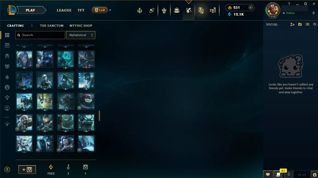 [🇺🇸 NA] 🐼🎭 ARCANE FRACTURED JINX 🌺🎑 ALL ARCANE SKINS 🎐⚔️ KABOOOOOM! FINISHER 🍋🧊 BREAKOUT TRUE DAMAGE EKKO 🌺💥 DARK COSMIC ERASURE JHIN 🎃🔥 127 Champions 🌌🦊 79 Skins 🛸💰 Level 115 🏹🍋 12141 BE 🍋🎑 251 RP 🏹🛡️ Delivery in Minutes 🍀🪐 LoL Acc