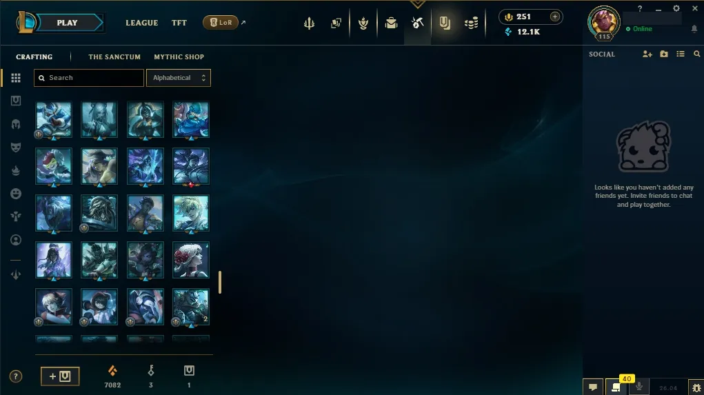 [🇺🇸 NA] 🐼🎭 ARCANE FRACTURED JINX 🌺🎑 ALL ARCANE SKINS 🎐⚔️ KABOOOOOM! FINISHER 🍋🧊 BREAKOUT TRUE DAMAGE EKKO 🌺💥 DARK COSMIC ERASURE JHIN 🎃🔥 127 Champions 🌌🦊 79 Skins 🛸💰 Level 115 🏹🍋 12141 BE 🍋🎑 251 RP 🏹🛡️ Delivery in Minutes 🍀🪐 LoL Acc