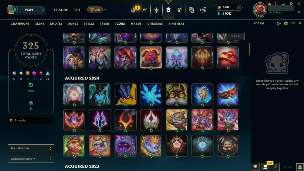 [🇪🇺 EUW] 🥧🩳 +744k Udyr Top Main 👘🔥 ASHEN KNIGHT PYKE 😀🥋 HEXTECH SWAIN 🐯🏄 PRESTIGE PROJECT IRELIA 🥔🍏 ELEMENTALIST LUX 🌮🗡️ DJ SONA 😄🦅 ALL Champions 🧘🌋 184 Skins 🧜👘 Level 419 🧥🥪 197316 BE 🍉🚘 309 RP 🌙🐗 Fast Delivery 🚔👕 LoL Acc