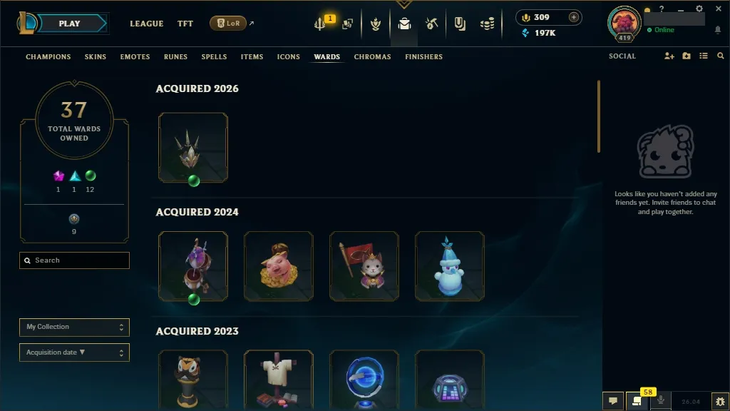 [🇪🇺 EUW] 🥧🩳 +744k Udyr Top Main 👘🔥 ASHEN KNIGHT PYKE 😀🥋 HEXTECH SWAIN 🐯🏄 PRESTIGE PROJECT IRELIA 🥔🍏 ELEMENTALIST LUX 🌮🗡️ DJ SONA 😄🦅 ALL Champions 🧘🌋 184 Skins 🧜👘 Level 419 🧥🥪 197316 BE 🍉🚘 309 RP 🌙🐗 Fast Delivery 🚔👕 LoL Acc