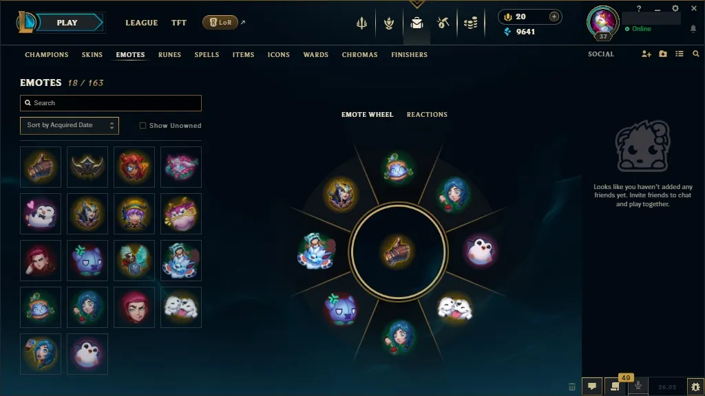 [NA] 欄 64 Champions ⚔️ 12 Skins  Level 37  9641 BE  20 RP   Instant Delivery | League of Legends Account