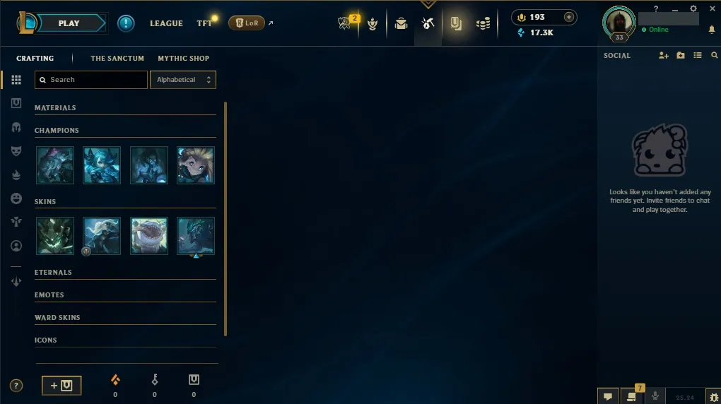 🇺🇸 NA 🔥 102 Champions 🌟 17 Skins 🌐 Level 33 💰 17312 BE ♾️ Lifetime Ownership | 📧 Full Email Access | 👑 Premium Riot Account #0490