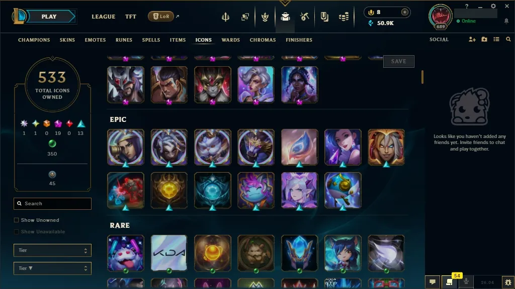 🚨 [EUW] ⚜ ULTRA RARE LoL Account 🔥 ALL Arcane 💎 + T1 Worlds 2023/24 🏆 + ✨ Spirit Blossom🏆 356 Premium Skins 😎 ALL Champs 🔼 Lvl 689 🔵 +50K BE 🏁 Instant Delivery