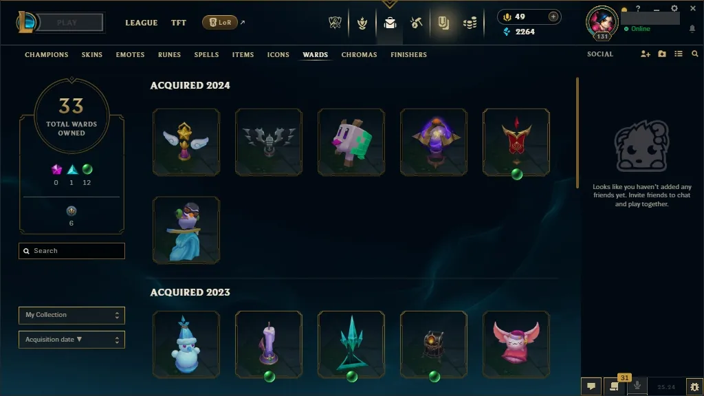 🎄 [EUW]  LoL Account 🌟 Lv131 ⭐ 125 Champs 🏆 57 Skins 💎  Instant Delivery ⚡