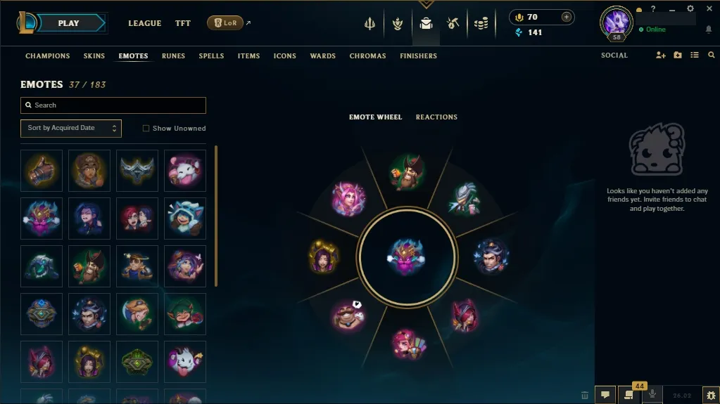 [EUNE] 🌟 Risen Legend Vayne 🔥 Prestige K/DA Kai'sa ⚡ T1 Jinx✔️ 112 Champions 🧠 29 Skins 💅 Level 58 🏅 141 BE 🔷 70 RP 🔰 🚀 Free Delivery | LoL Account for Sale