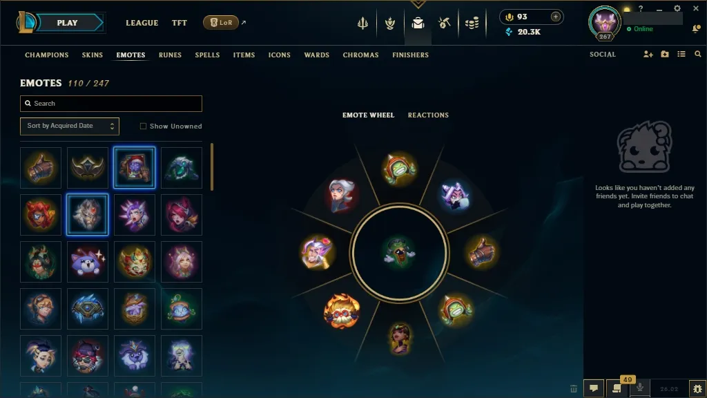 [EUW] ✅ 139 Champions  82 Skins  Level 267  20355 BE  93 RP  ⚡ Delivery in Minutes | League of Legends Account