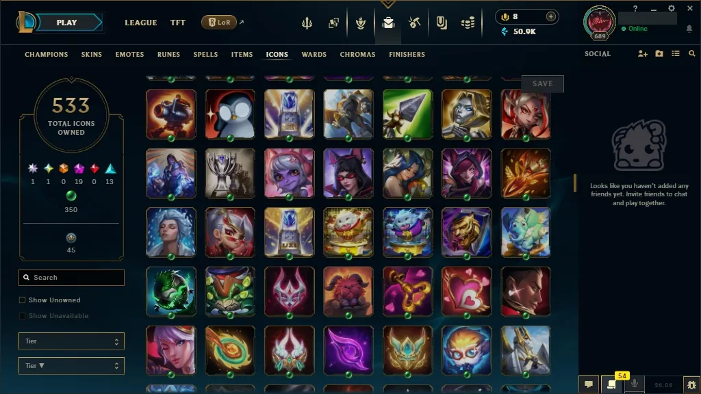 🚨 [EUW] ⚜ ULTRA RARE LoL Account 🔥 ALL Arcane 💎 + T1 Worlds 2023/24 🏆 + ✨ Spirit Blossom🏆 356 Premium Skins 😎 ALL Champs 🔼 Lvl 689 🔵 +50K BE 🏁 Instant Delivery