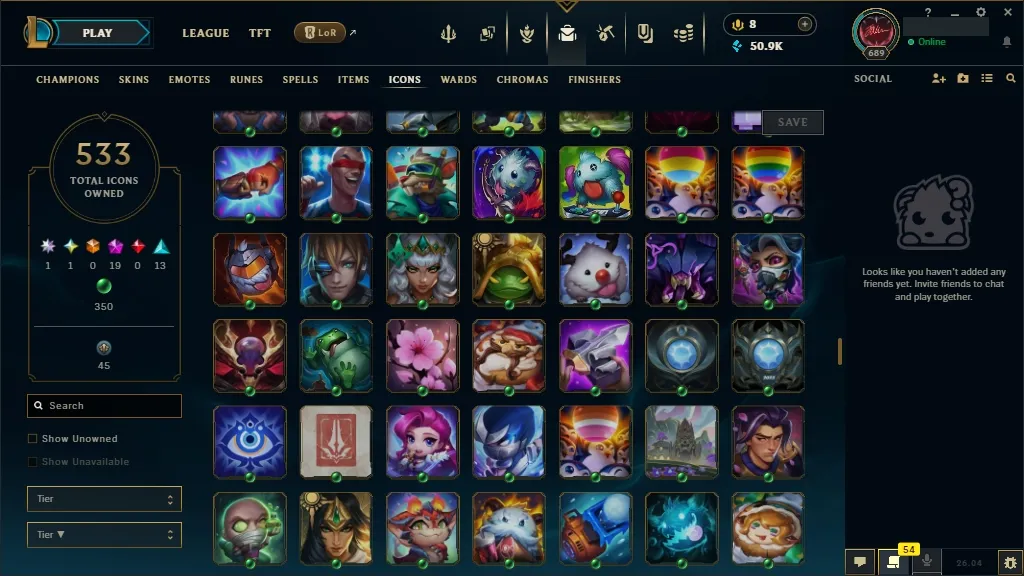 🚨 [EUW] ⚜ ULTRA RARE LoL Account 🔥 ALL Arcane 💎 + T1 Worlds 2023/24 🏆 + ✨ Spirit Blossom🏆 356 Premium Skins 😎 ALL Champs 🔼 Lvl 689 🔵 +50K BE 🏁 Instant Delivery
